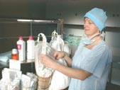 L'infirmière de bloc opératoire